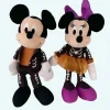 2 Peluches Mickey et Minnie Halloween