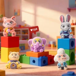 Blind box Zootopie avec mini peluches surprise