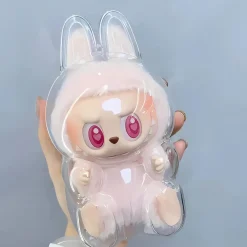 Coque de protection pour peluche style Labubu assis