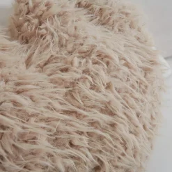 Coussin en peluche paresseux en forme de cœur pour enfants