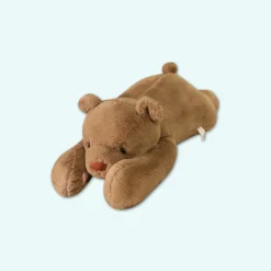 Grande peluche lestée ours brun