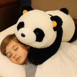 Grande peluche lestée panda