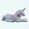 Grande peluche licorne cheval blanc