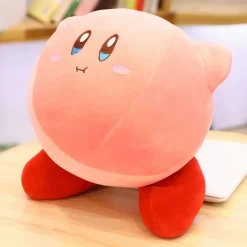 Mignonne peluche Kirby tête en l’air