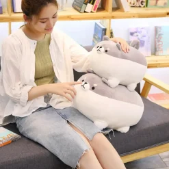 Oreiller en peluche chien Shiba inu