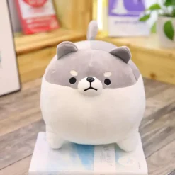 Oreiller en peluche chien Shiba inu