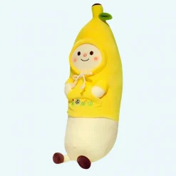 Oreiller peluche banane Kawaii