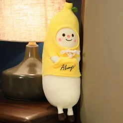 Oreiller peluche banane Kawaii
