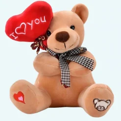 Ours en peluche avec coeur mignon