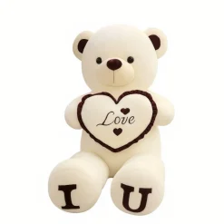Ours en peluche géant cœur Love