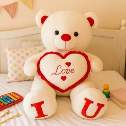 Ours en peluche géant cœur Love