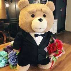 Ours en peluche Ted avec costume