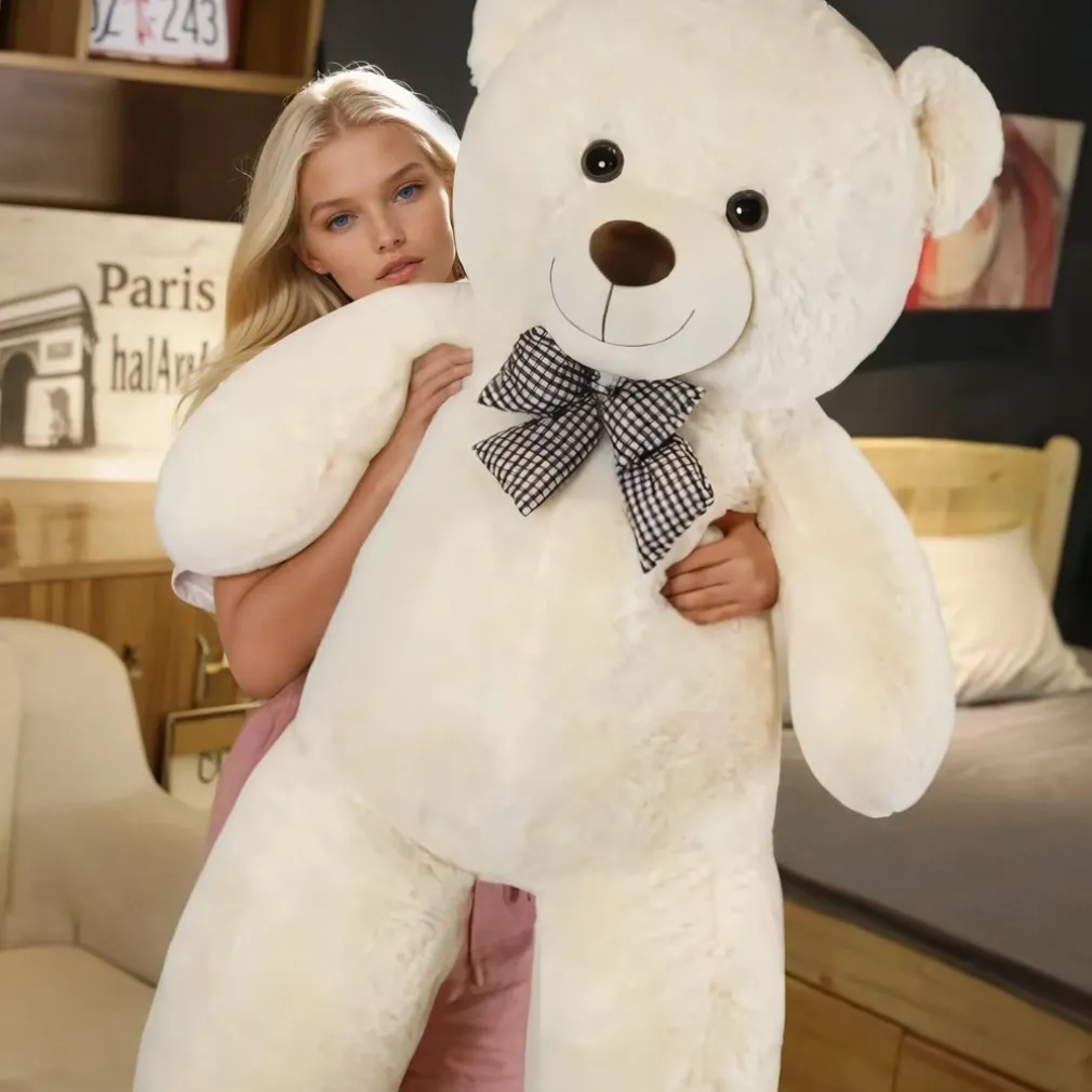 Ours géant en peluche Teddy avec nœud papillon