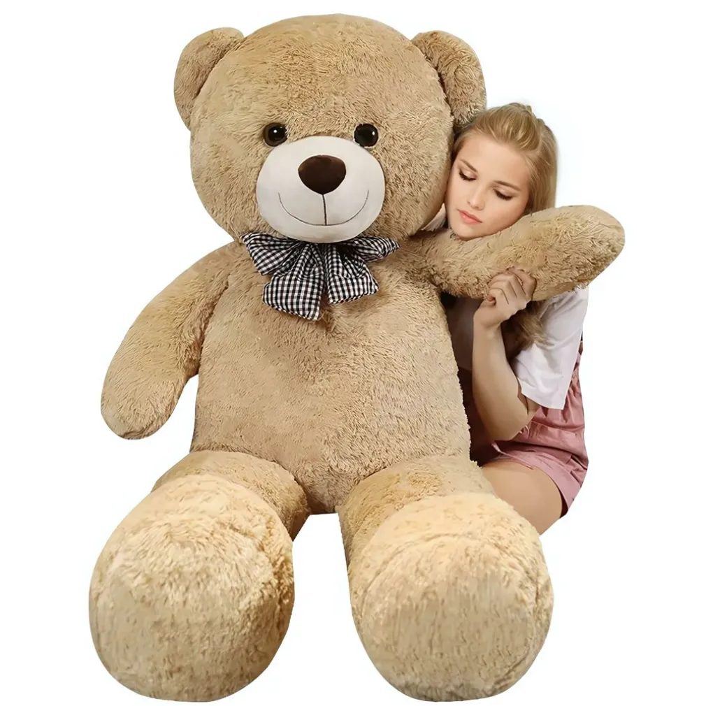 Ours géant en peluche Teddy avec nœud papillon
