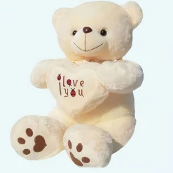 Ours peluche avec coeur