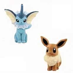 Pack de peluche Pokemon Evoli 20cm + Aquali toute douce