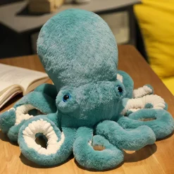 Peluche adorable de pieuvre colorée