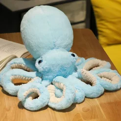 Peluche adorable de pieuvre colorée