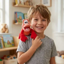 Peluche aimantée épaule Sébastien La Petite Sirène