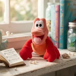 Peluche aimantée épaule Sébastien La Petite Sirène