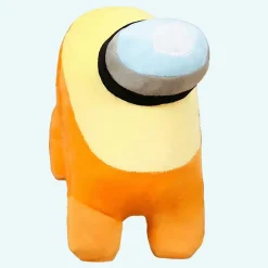 Peluche Among Us orange jaune