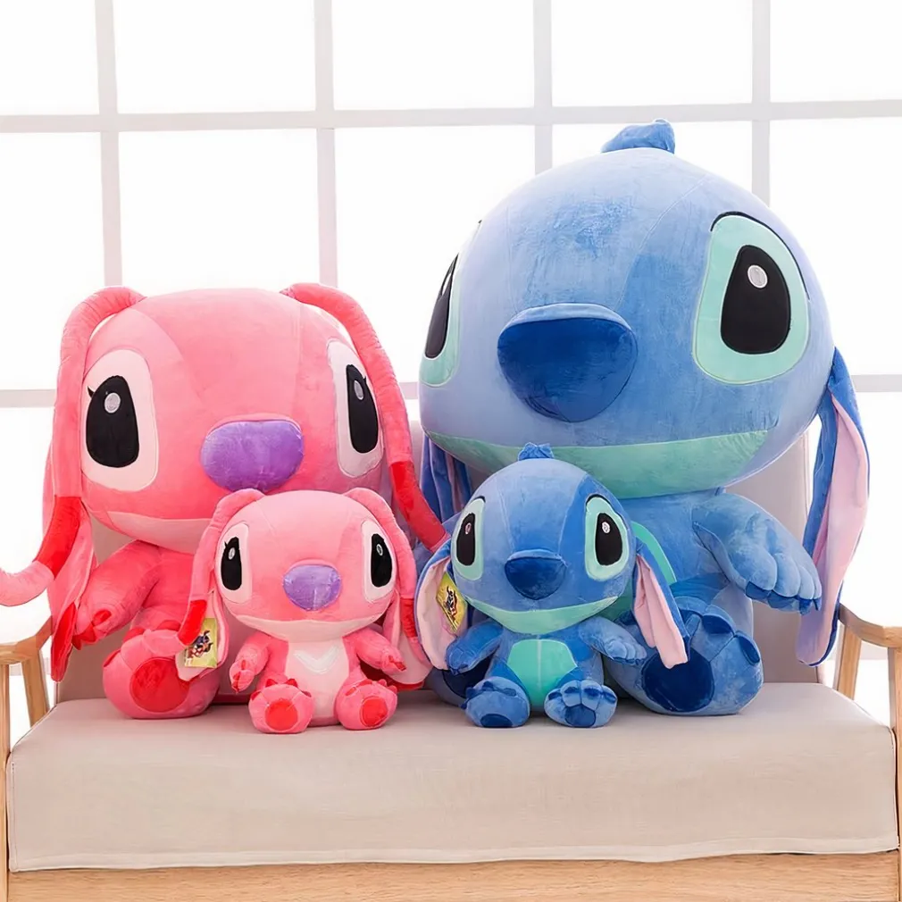 Peluche Angel ou Stitch à câliner