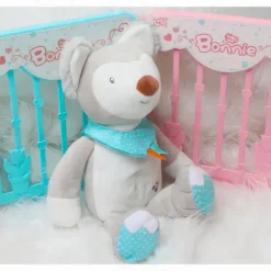 Peluche animal veilleuse musicale