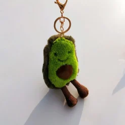 Peluche avocat bébé porte-clés