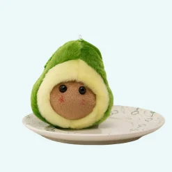Peluche avocat intérieur demontable