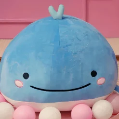 Peluche baleine bleue super douce