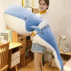 Peluche Baleine géante bleue