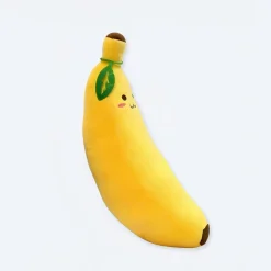 Peluche banane géante
