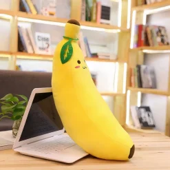 Peluche banane géante