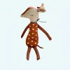 Peluche biche pour nouveau-né