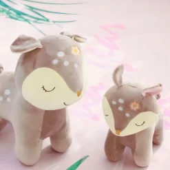 Peluche biche rassurante