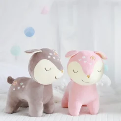 Peluche biche rassurante