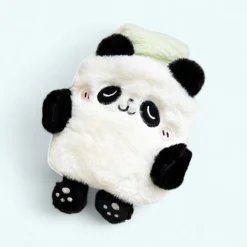 Peluche bouillotte à eau déhoussable design panda