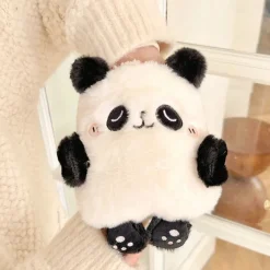 Peluche bouillotte à eau déhoussable design panda