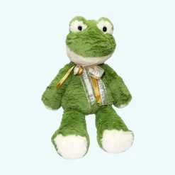 Peluche bouillotte grenouille facile à utiliser