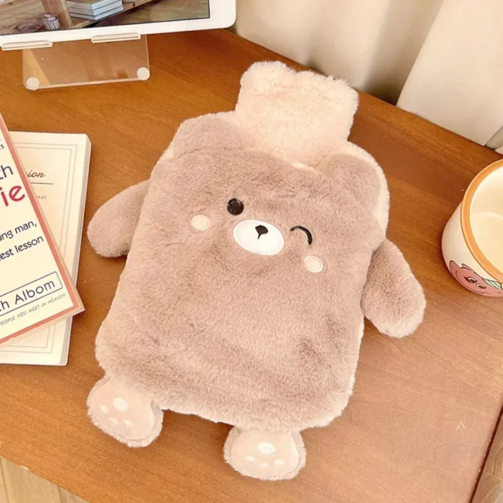 Peluche bouillotte kawaii douce et apaisante