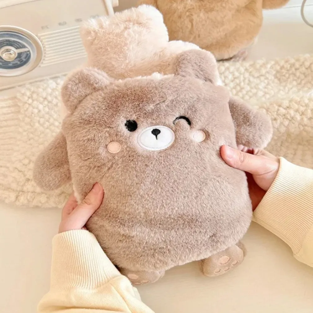 Peluche bouillotte kawaii douce et apaisante