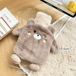Peluche bouillotte kawaii douce et apaisante