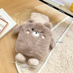 Peluche bouillotte kawaii douce et apaisante
