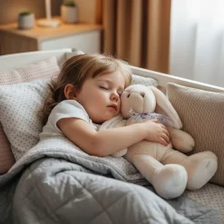 Peluche bouillotte lapin chauffante et micro-ondable
