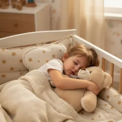 Peluche bouillotte ours déhoussable bébé