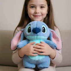 Peluche bouillotte toute douce de Stitch ou Angel