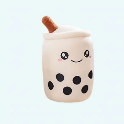 Peluche Bubble tea souriante et mignonne pour enfants