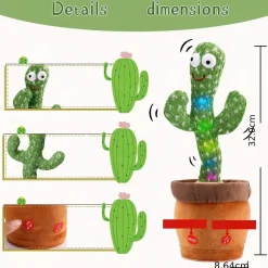 Peluche cactus dansant