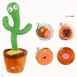 Peluche cactus dansant