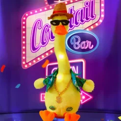 Peluche canard dansant
